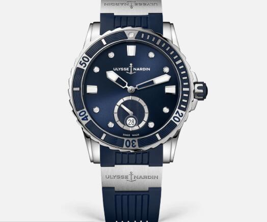 Ulysse Nardin Ladies Watches Diver 40mm Replica Watch Price 3203-190-3/13