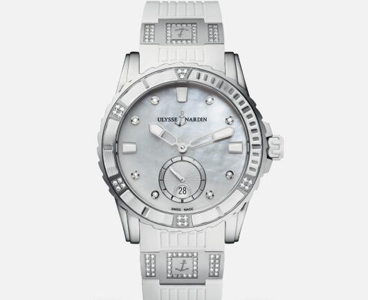Ulysse Nardin Ladies Watches Diver 40mm Replica Watch Price 3203-190-3C/10.10