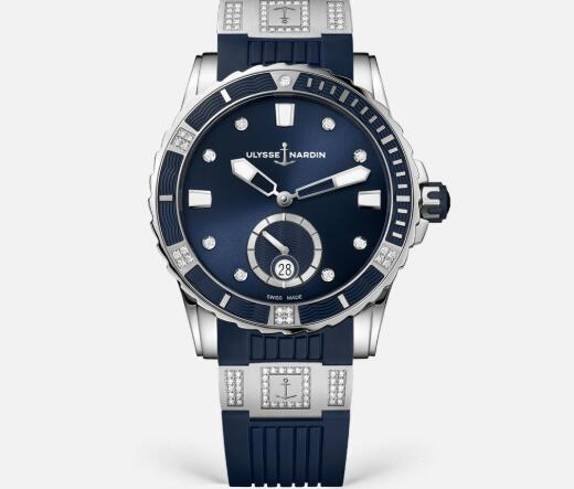 Ulysse Nardin Ladies Watches Diver 40mm Replica Watch Price 3203-190-3C/10.13