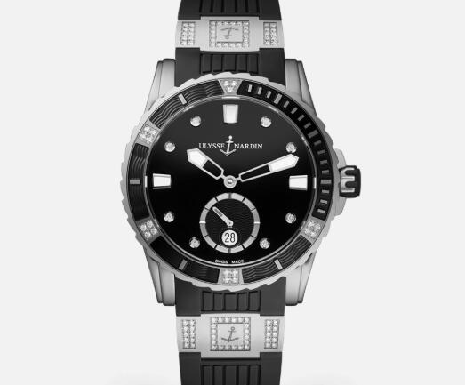 Ulysse Nardin Ladies Watches Diver 40mm Replica Watch Price 3203-190-3C/12.12