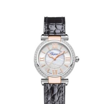 Chopard Imperiale Watches for sale Review Replica 29 MM AUTOMATIC ROSE GOLD STAINLESS STEEL DIAMONDS 388563-6007