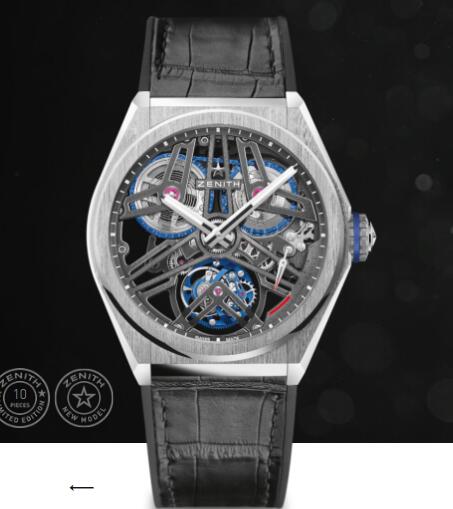 Replica Zenith Watch Zenith DEFY FUSEE TOURBILLON 45mm 40.9000.4805/75.R582