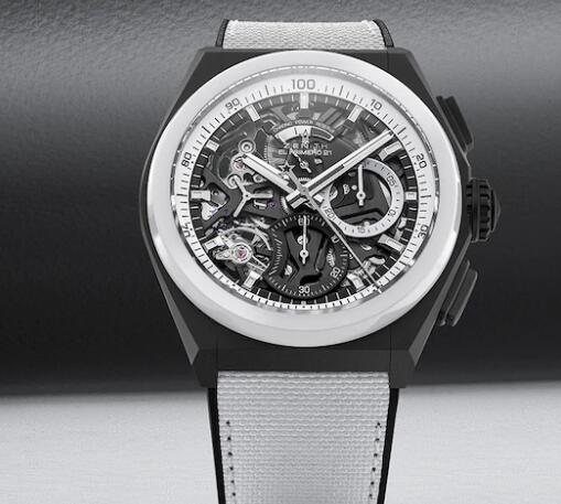 Zenith DEFY EL PRIMERO 21 BLACK & WHITE EDITION Replica Watch 49.9007.9004/11.R923