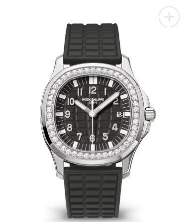 Cheap Patek Philippe Aquanaut Watches for sale Luce Black Dial Quartz Watch 5067A-001