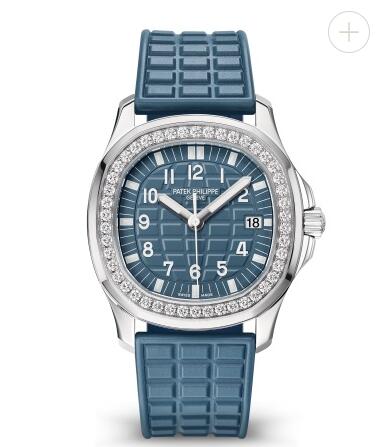 Cheap Patek Philippe Aquanaut Watches for sale Luce Blue Dial Quartz Watch 5067A-025
