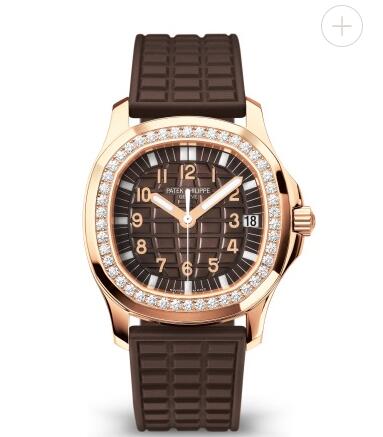 Cheap Patek Philippe Aquanaut Watches for sale Luce Rose Gold Watch 5068R-001