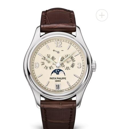 Cheapest Patek Philippe Watch Price Replica Complications Moon Phase White Gold Watch 5146G-001