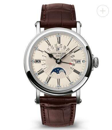 Cheapest Patek Philippe Watch Price Replica Grand Complications Perpetual Calendar White Gold 5159G-001