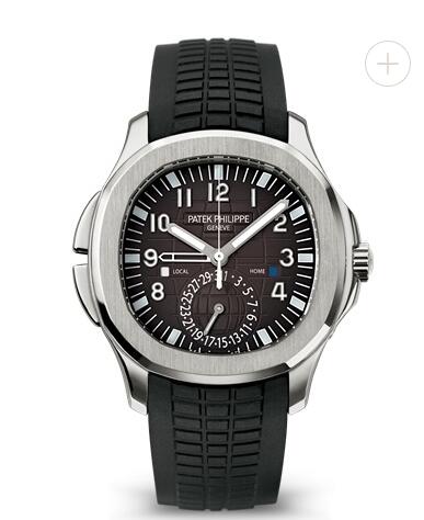 Cheap Patek Philippe Aquanaut Watches for sale Travel Time Stainless Steel Watch 5164A-001
