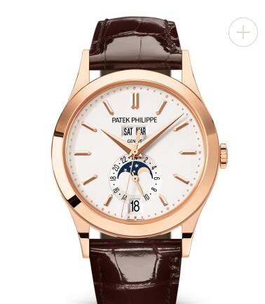 Cheapest Patek Philippe Watch Price Replica Complications Rose Gold Silver Dial Watch 5396R-011