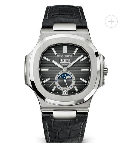 Patek Philippe Nautilus Watches Cheap Prices for Sale Replica Black Strap Stainless Steel Watch 5726A-001