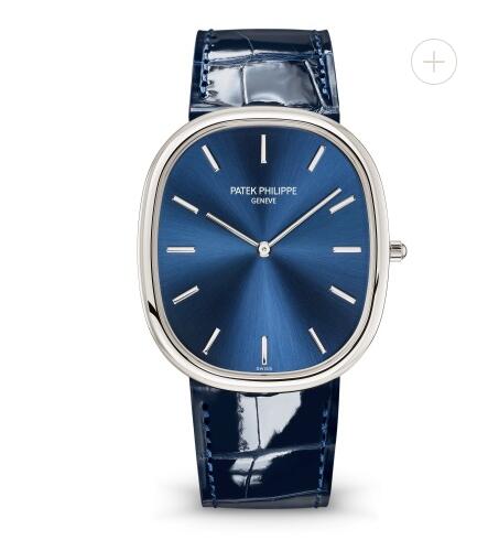 Cheapest Patek Philippe Golden Ellipse Price Blue Dial Platinum Replica Watch 5738P-001 Cheapest Patek Philippe Golden Ellipse Price Blue Dial Platinum Replica Watch 5738P-001