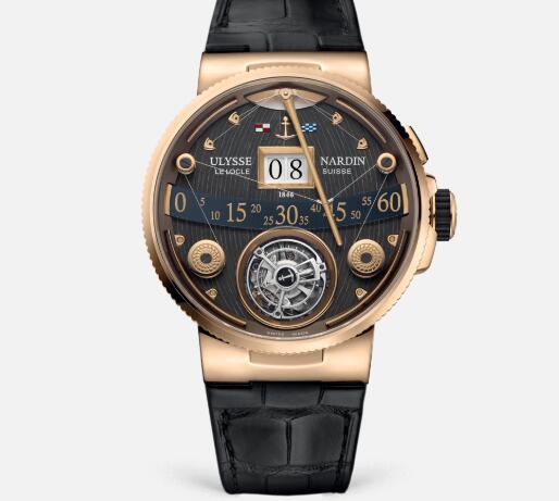 Ulysse Nardin Grand Deck Marine Tourbillon 44 mm Limited Edition Replica Watch Price 6302-300/GD