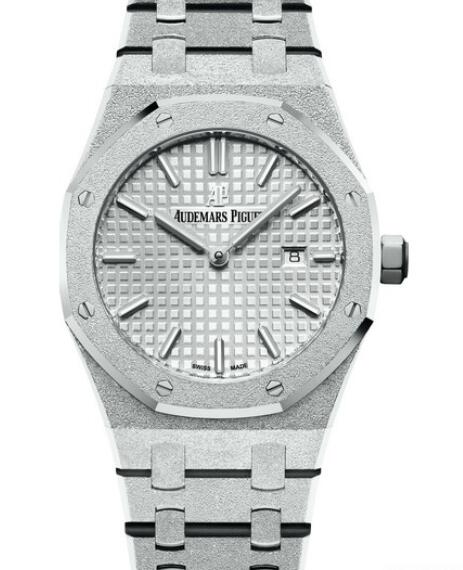 Replica watch Audemars Piguet Royal Oak Frosted Gold 67653BC.GG.1263BC.01 White Gold