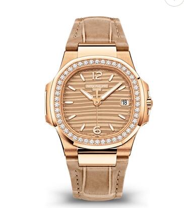 Patek Philippe Nautilus Watches Cheap Prices for Sale Replica Date & Golden Dial 7010R-012