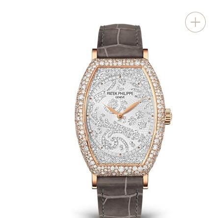 Cheapest Patek Philippe Gondolo Diamond & Rose Gold Ladies Replica Watch 7099R-001