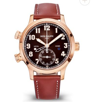 Cheapest Patek Philippe Watch Price Replica Complications Ladies' Calatrava Pilot Travel Time 7234R-001