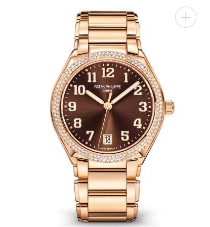 Patek Philippe Twenty 4 Price Women Replica Watch Automatic Rose Gold & Brown Dial 7300/1200R-001 Patek Philippe Twenty 4 Price Women Replica Watch Automatic Rose Gold & Brown Dial 7300/1200R-001