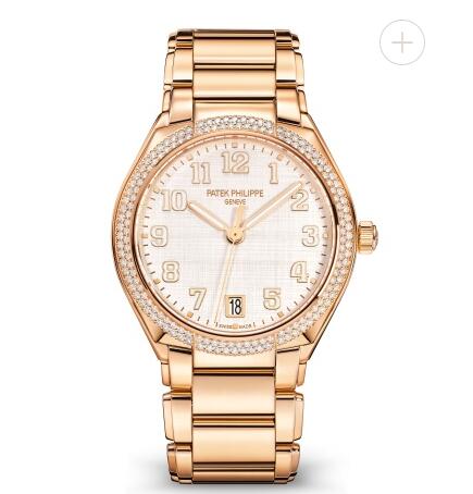 Patek Philippe Twenty 4 Price Women Replica Watch Automatic Rose Gold & Silvery Dial 7300/1200R-010 Patek Philippe Twenty 4 Price Women Replica Watch Automatic Rose Gold & Silvery Dial 7300/1200R-010