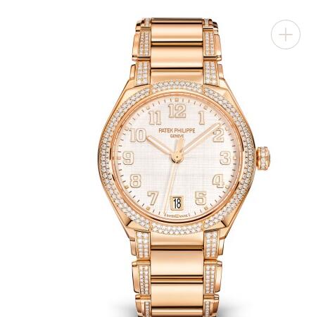 Patek Philippe Twenty 4 Price Women Replica Watch Automatic Rose Gold & Top Wesselton Diamonds 7300/1201R-001