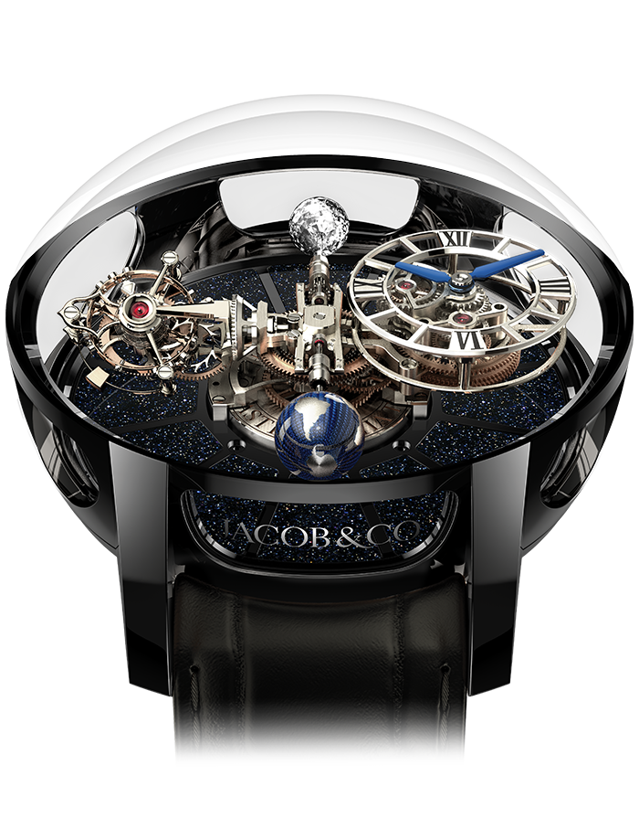 Jacob & Co. Astronomia TOURBILLON BLACK GOLD Watch Replica AT100.31.AC.SD.A Jacob and Co Watch Price