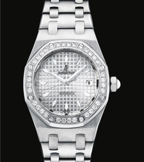 Replica Audemars Piguet Watch Lady Royal Oak 77321ST.ZZ.1230ST.01 Steel - Diamonds