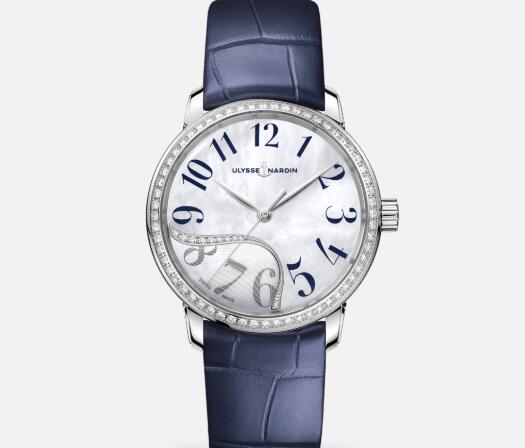 Ulysse Nardin Classico Jade 37 mm Replica Watch Price 8153-201B/60-03