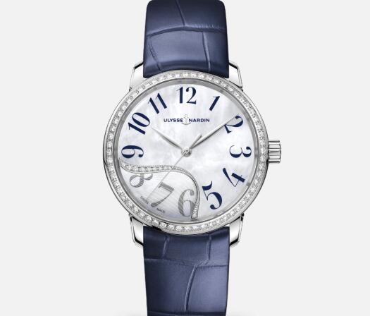 Ulysse Nardin Classico Jade 37 mm Replica Watch Price 8153-201B/60-03