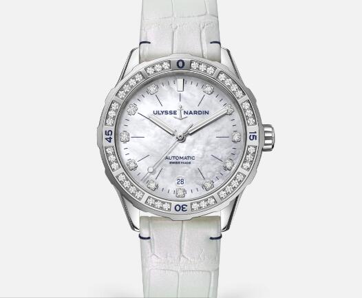 Ulysse Nardin Ladies Watches Diver 39mm Replica Watch Price 8163-182B/10