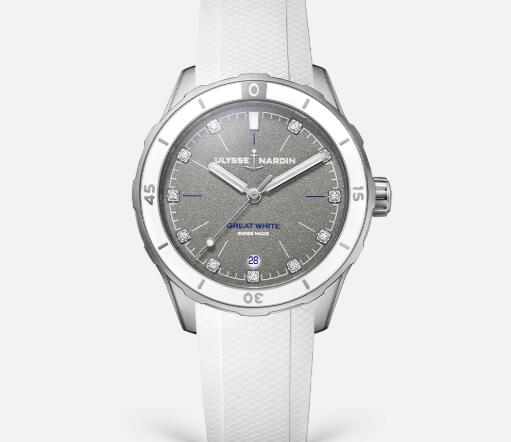 Ulysse Nardin Ladies Watches Diver 39mm Replica Watch Price 8163-182LE-3/11-GW Ulysse Nardin Ladies Watches Diver 39mm Replica Watch Price 8163-182LE-3/11-GW