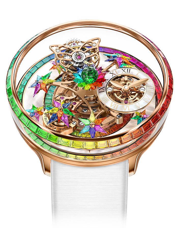 Jacob & Co. Ladies Fleurs de Jardin Rainbow by Jacob & Co. Replica Watch AF321.40.BD.AE.B