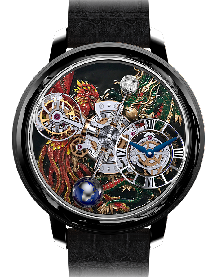 Jacob & Co. Astronomia Dragon & Phoenix Watch Replica AT100.31.AC.UA.B Jacob and Co Watch Price