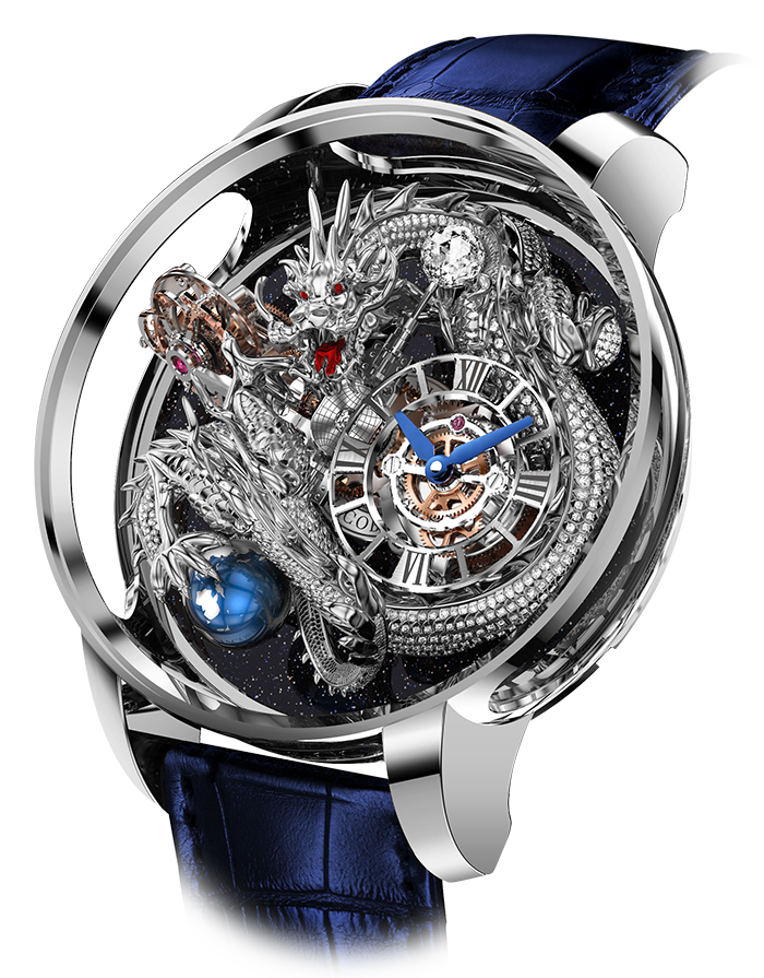 Jacob & Co. Astronomia Tourbillon Dragon Pave Watch Replica AT102.30.DR.UA.A Jacob and Co Watch Price