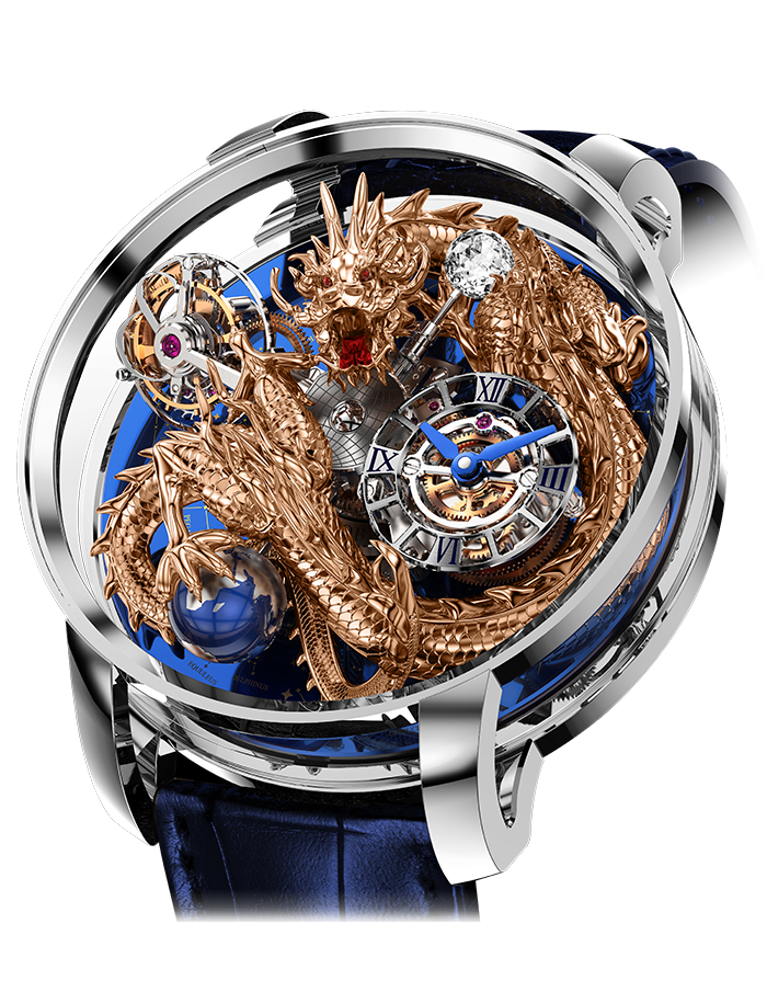 Jacob & Co. Astronomia Sky Platinum Dragon Watch Replica AT112.60.DR.UA.A Jacob and Co Watch Price