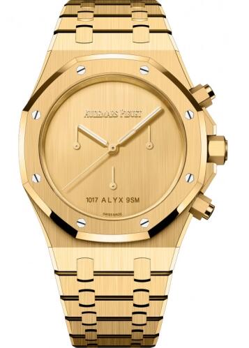 Audemars Piguet Replica Watch Royal Oak Chronograph 41 1017 ALYX 9SM Yellow Gold 26240BA.OO.1320BA.01