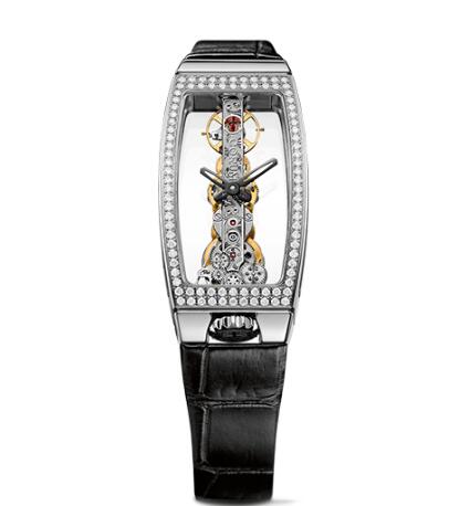 Corum Watch Golden Bridge Miss WHITE GOLD DIAMONDS Replica Ref. B113/00823 - 113.102.69/0001 0000