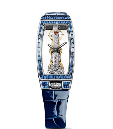 Corum Watch Golden Bridge Miss WHITE GOLD BAGUETTE Replica Ref. B113/01066 - 113.143.69/0083 0000