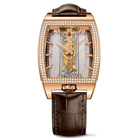 Corum Watch Golden Bridge Classic ROSE GOLD DIAMONDS Replica Ref. B113/01617 - 113.167.85/0002 GL10R Corum Watch Golden Bridge Classic ROSE GOLD DIAMONDS Replica Ref. B113/01617 - 113.167.85/0002 GL10R