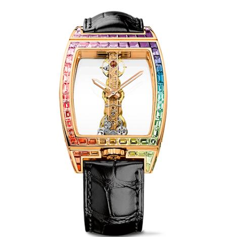 Corum Watch Golden Bridge Classic ROSE GOLD BAGUETTE Replica Ref. B113/02957 - 113.310.85/0F01 0000R