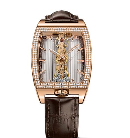 Corum Watch Golden Bridge Classic ROSE GOLD DIAMONDS Replica Ref. B113/03195 - 113.167.85/0F02 GL10R Corum Watch Golden Bridge Classic ROSE GOLD DIAMONDS Replica Ref. B113/03195 - 113.167.85/0F02 GL10R