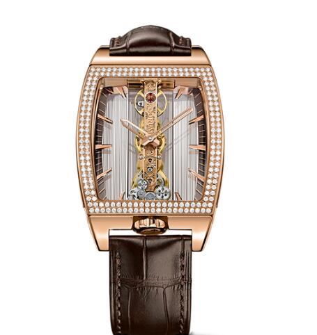 Corum Watch Golden Bridge Classic ROSE GOLD DIAMONDS Replica Ref. B113/03195 - 113.167.85/0F02 GL10R