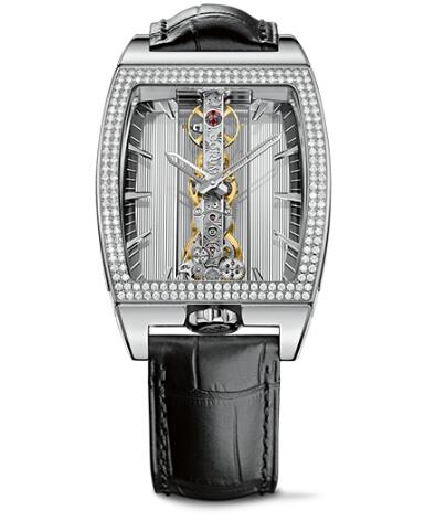 Corum Watch Golden Bridge Classic WHITE GOLD DIAMONDS Replica Ref. B113/03196 - 113.167.69/0F01 GL10G