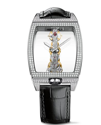 Corum Watch Golden Bridge Classic WHITE GOLD DIAMONDS Replica Ref. B113/03198 - 113.162.69/0F01 0000 Corum Watch Golden Bridge Classic WHITE GOLD DIAMONDS Replica Ref. B113/03198 - 113.162.69/0F01 0000