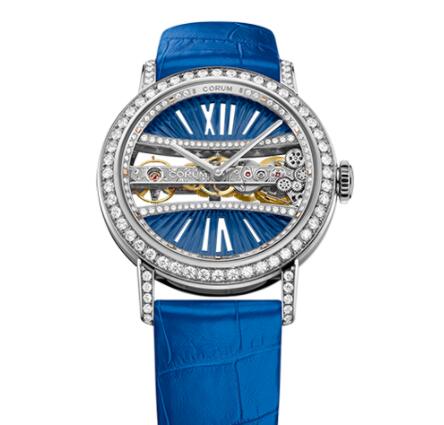 Corum Watch Golden Bridge 39 WHITE GOLD DIAMONDS Replica Ref. B113/03278 - 113.000.69/0F03 BD91G Corum Watch Golden Bridge 39 WHITE GOLD DIAMONDS Replica Ref. B113/03278 - 113.000.69/0F03 BD91G