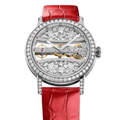 Corum Watch Golden Bridge 39 WHITE GOLD FULL DIAMONDS Replica Ref. B113/03651 - 113.000.69/0F06 DG99G Corum Watch Golden Bridge 39 WHITE GOLD FULL DIAMONDS Replica Ref. B113/03651 - 113.000.69/0F06 DG99G