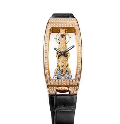 Corum Watch Golden Bridge Miss ROSE GOLD DIAMONDS Replica Ref. B113/03842 - 113.112.85/0001 0000