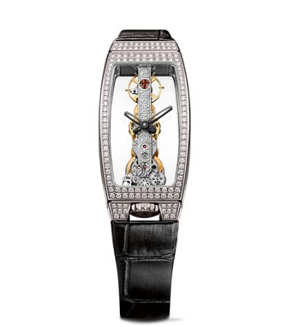 Corum Watch Golden Bridge Miss WHITE GOLD DIAMONDS Replica Ref. B113/03843 - 113.112.69/0001 0000