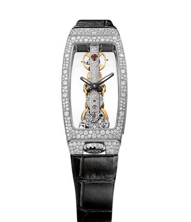 Corum Watch Golden Bridge Miss WHITE GOLD SNOW-SET Replica Ref. B113/03844 - 113.249.69/0001 0000