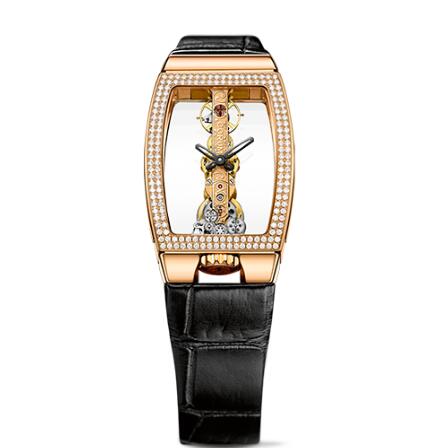 Corum Watch Golden Bridge Miss ROSE GOLD DIAMONDS Replica Ref. B113/03847 - 113.222.85/0001 0000