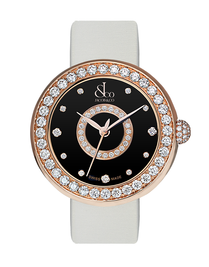 Jacob & Co. Ladies Brilliant Replica Watch BA527.40.RO.PE.A Jacob & Co. Ladies Brilliant Replica Watch BA527.40.RO.PE.A